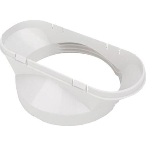 Portable AC Coupler 5.1 inch (130mm) Air Conditioner Exhaust Hose Coupler Connector, AC Hose Coupler Coupling Extension