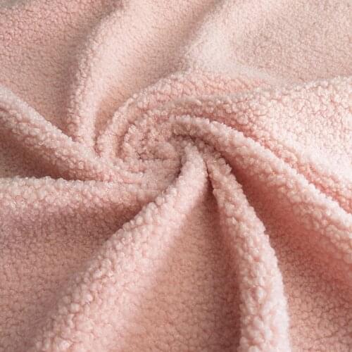 Teddy Velvet Fleece Fabric Soft Plush Warm Doll Pet Clothes Glove Lining Lamb Wool DIY Handmade Material Clothing Toy,c19147