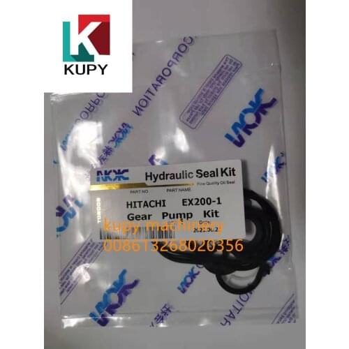 KUPY HIGH QUALITY Gear Pump Repair Seal Kit, Service kits for Hitachi EX200-1
