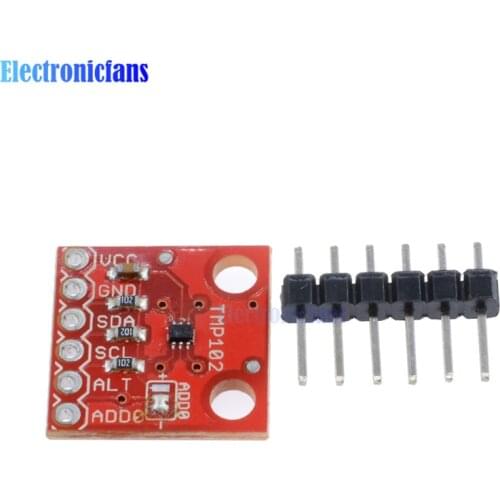 High Precision TMP102 Digital Temperature Sensor Breakout I2C 12Bit Board Module With Pins 1.4-3.6V DC for Arduino
