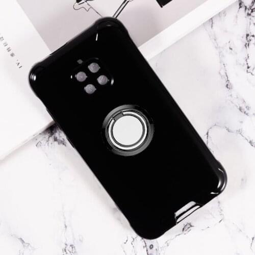 For Blackview BV5900 BV9100 BV6800 BV9800 BV4900 Pro BV9600E Back Ring Holder Bracket TPU Soft Silicone Phone Case