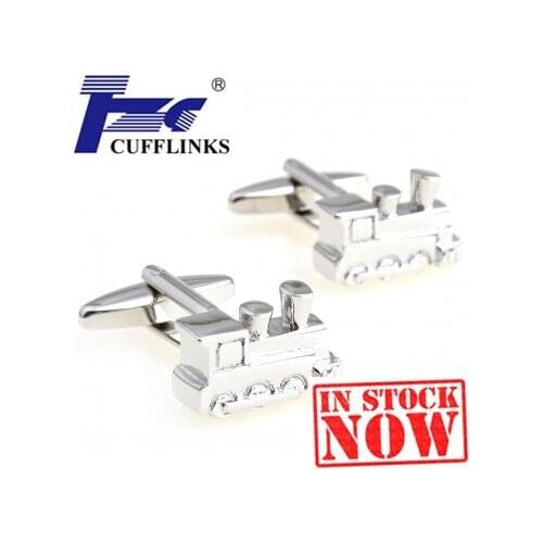 Train Cufflink Cuff Link 2 Pairs Free Shipping Promotion