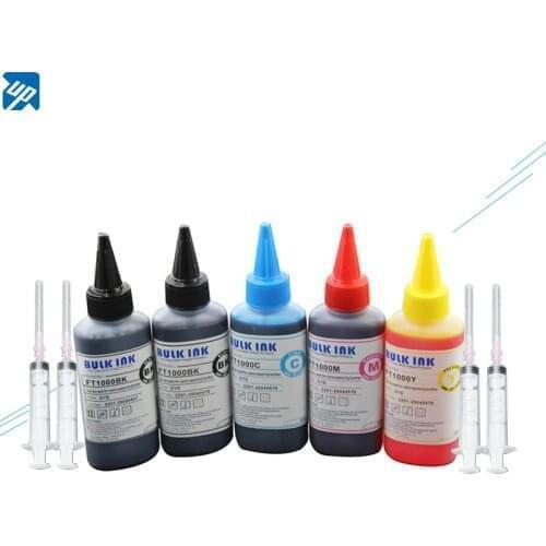 5 x 100ML Refill Ink kit for canon TS6150 TS6151 TS6250 TS6251 TS6350 TS6351 TR7550 TR8550 TS705 TS9550 TS9551C ink cartridge