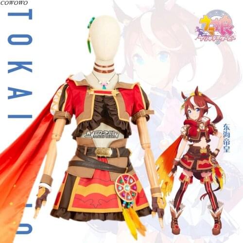 Anime! Umamusume:Pretty Derby Tokai Teio Game Suit Lovely Uniform Cosplay Costume Halloween Party Outfit For Women 2021 NEW