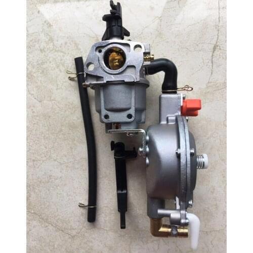 Dual Fuel Carburetor LPG NG Conversion For Honda 2000Watt 2800Watt 3500Watt 4000Watt 208cc 210cc 212cc Generator Engine