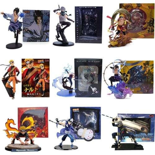 NRT Japan Anime Action Figures 18 Designs Character Models PVC Figurine Toys Collection