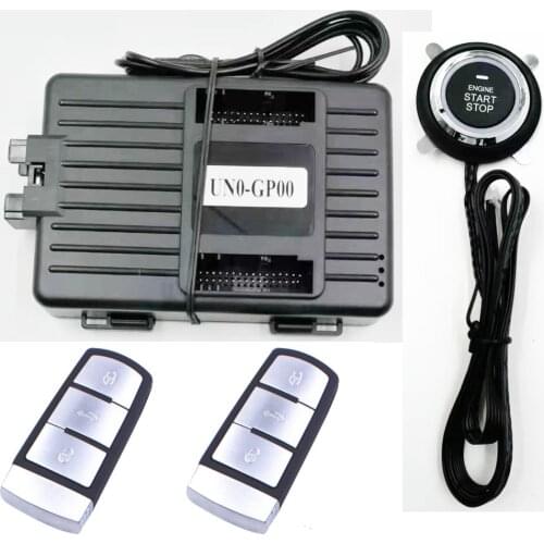 For Volkswagen Magotan CC Car add push button Start stop Remote key start stop keyless go system+mobilephone APP Control