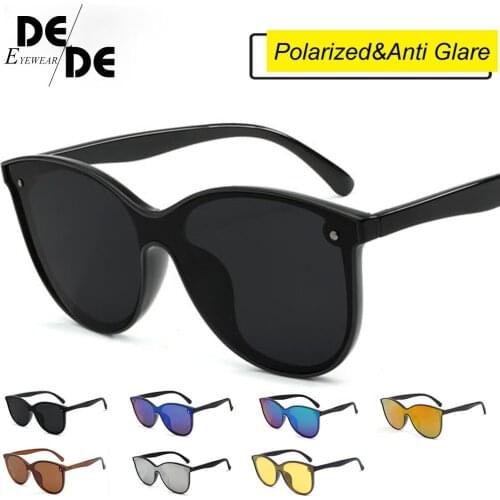 Men Polarized Sun Glasses Rimless UV400 Black Frame Plastic Sunglasses Women Driving Sport Glasses Gafas De Sol G065