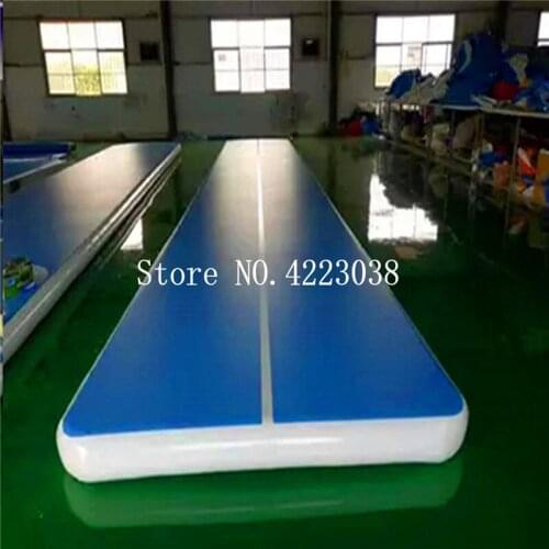 Free Shipping High Quality DWF 5x1x0.2m Outdoor Jumping Mattress Tumbling Gym Mat Inflatable Air Track For Sale