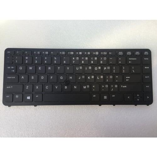 New for HP EliteBook 840 G1 850 G1 G2 ZBook 14 US keyboard with point