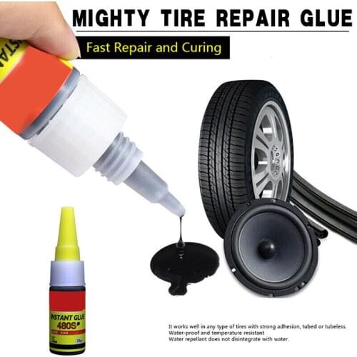 New Car Tire Repair Adhesives Cold Glue Sealer Super Caulk Car Rubber Repair Tire Glue Window Speaker Seal Tire Repair Glue