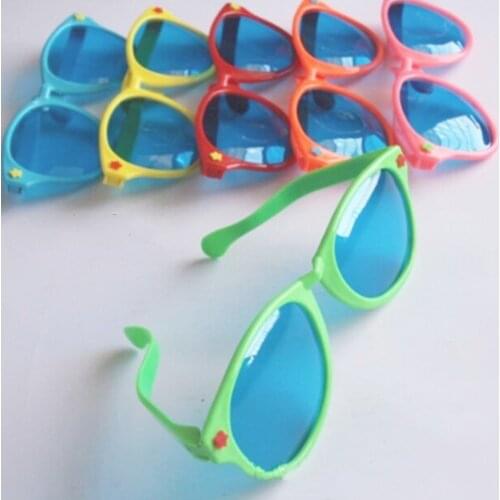 Sun Glasses Plastic Hot Selling Giant Oversized Huge Big Funny Novelty Funny World Cup Sun Glasses Party Supplies Random Color