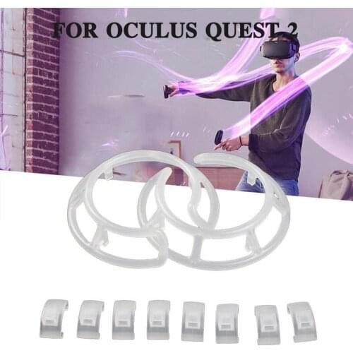 VR Controller Fixer Bumper For Oculus Quest 2 VR Headset Protective VR Handle For Oculus Quest2 Bumper Accessory Holder Gamepad