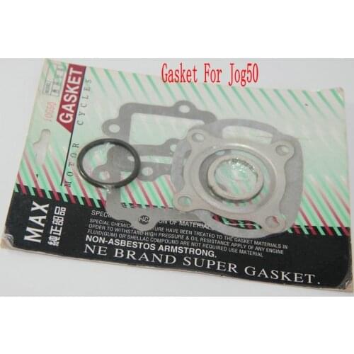 Motorcycle Cylinder Gasket Exhaust Seal For Yamaha Scooter 2 Stroke 50cc Jog50 3KJ ZR Carburetor Manifold Gasket