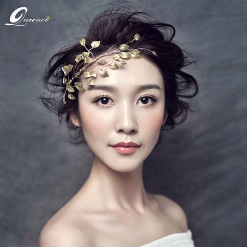 Luxury Jewellry Hair Comb leaves Hair Jewelry Wedding Bridal Hair Accessories Gifts for Bride handmade Hair pins