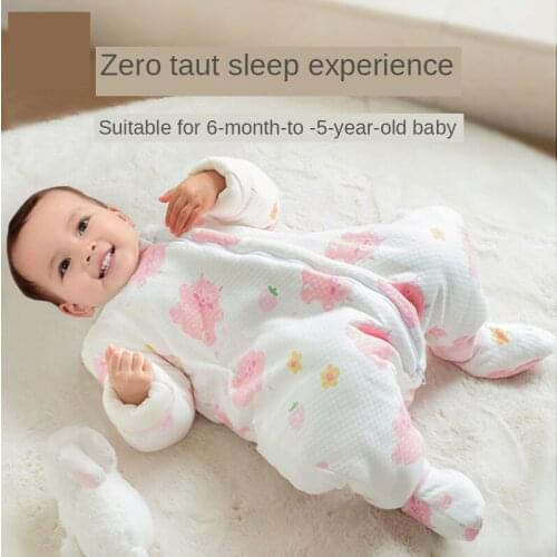 Sleeping Bag Baby Carriage Sack For Newborn Baby Cartoon Pattern Children Bed Play Split Leg Warm Winter Anti Tipi Sleepsacks