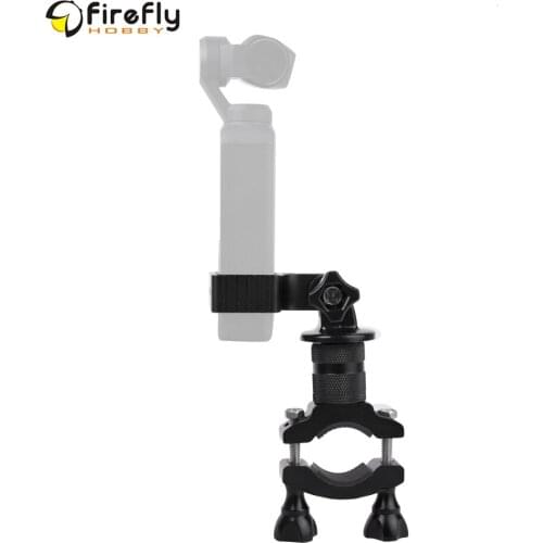 Sunnylife Aluminum Alloy Adapter Kit Bicycle Bracket Clamp Clip Bike Mount for POCKET 2/OSMO POCKET/GOPRO