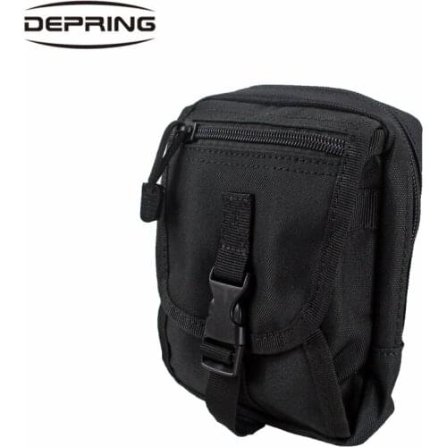 Tactical Molle Pouch Bag EDC Tools Gadget Organizer Holder Waist Bag Belt Pack Hunting Hiking Outdoor Travel Water Bottle Pouch