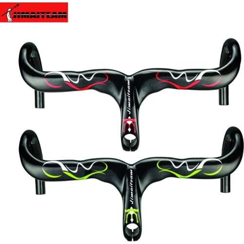 JIMAITEAM bicycle handlebars mountain bike handlebars road bike handlebars carbon fiber handlebars bicycle accessories