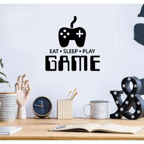 Creative game Wall Stickers Modern Fashion Wall Sticker For Kids Rooms Decoration Wall Art MURAL Drop Shipping