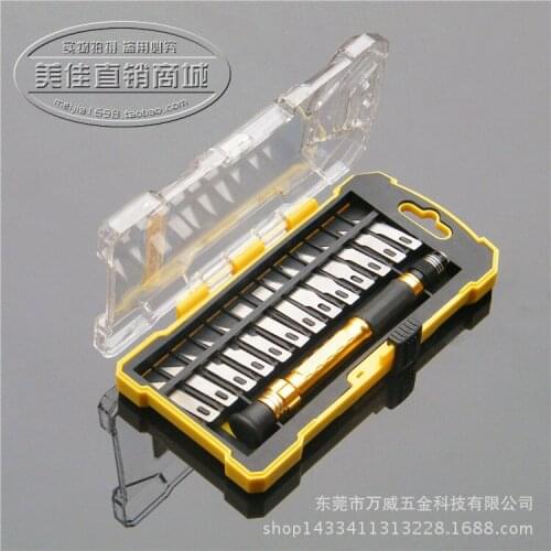 Combined Carved Carving Knife Tool Rt-113 (14 Pieces) Wood Carving Tool Set