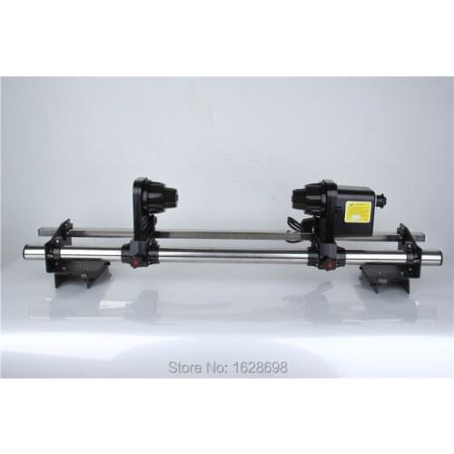 Single motor eco solvent printer paper receiver.paper take up system(without support legs,tubes)