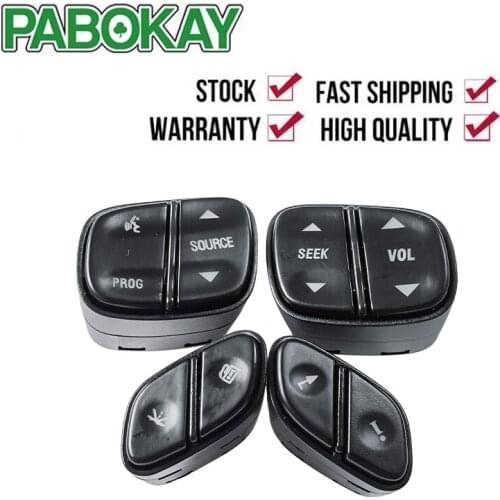 Radio volume control steering wheel switch for GMC Yukon for Chevrolet Tahoe Silverado 21997738 21997739 1999442 1999443