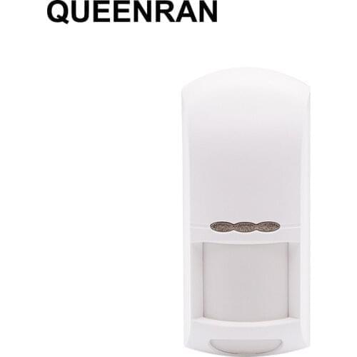 Wired Outdoor PIR Microwave Motion Sensor Wall Mounting Pet Immune Passive Infrared PIR Sensor for All Alarm Security System