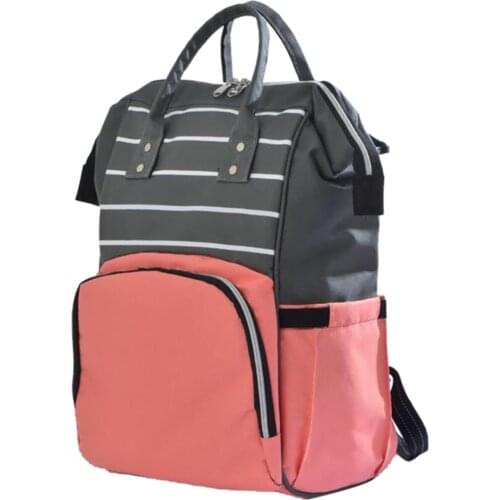 Baby Feeding Bottle Baby Diaper bag Backpack pouch Thermal Lining Mother Baby Care Bag