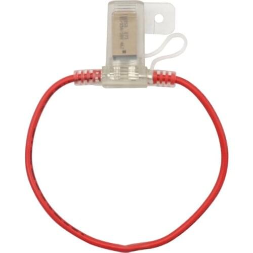 Waterproof Mini Standard Blade Fuse 5A 6A 7.5A 10A 15A 20A 25A 30A AMP Assorted Set 12AWG ATC/ATO Inline Fuse Holder