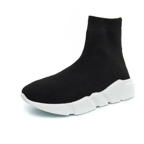 Elastic Socks Shoes Women Sneakers Korean Version Of The Thick Sneakers Shoes Spring 2018 New Black Wild Shoes Tide Summer P18