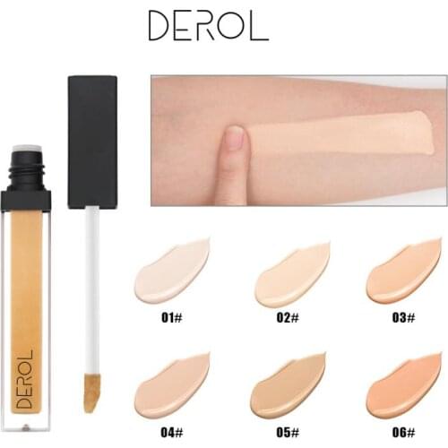 Liquid Silky Flawless Concealer Fine Power Transparent Makeup Effect Natural Blemish Concealing Repaing And Brightening