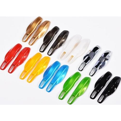 12 Colors Plastic Car Key Case Cover For Porsche Keyless Remote Case Casing Side Shell Cap Fob Protection Car Key Accessories