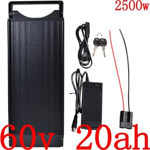 60V 20AH Lithium battery 60V 12AH 15AH 18AH 20AH Electric Bicycle Battery use samsung cell fit 60V 1500W 2000W 2500W eBike motor