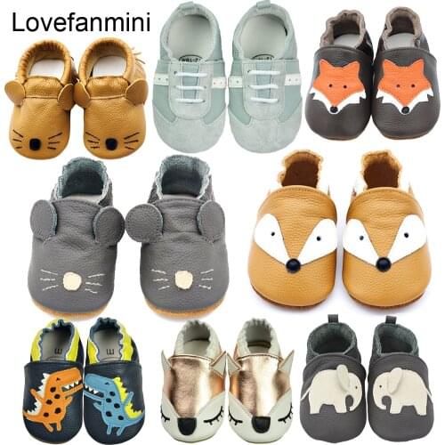 Baby Shoes Soft cow Leather bebe newborn booties for babies Boys Girls Infant toddler Moccasins Slippers First Walkers sneakers