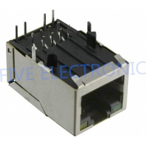 J1026F01P 1 Port RJ45 Magjack Connector Through Hole 10/100 Base-TX J1026F01PNL