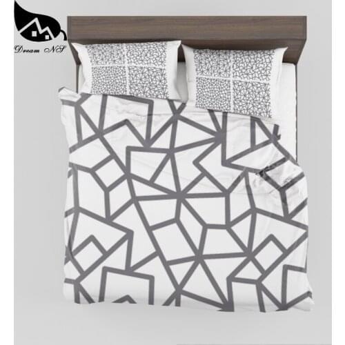 Dream NS Ropa De Cama geometric pattern bedding set Digital Print Cama de solteiro e cama de casal