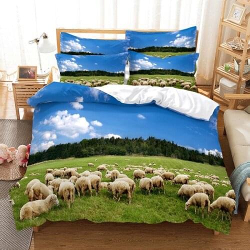 Bedding set duvet cover set 3d bedding digital printing bed linen queen size bedding set fashion design