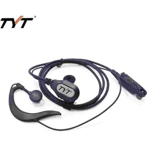 Original TYT Waterproof Earpiece Headset Earphone for TYT MD-2017 MD-398 Radioddity GD-55 DMR Walkie Talkie