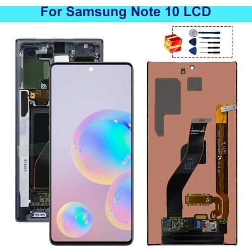 Original For Samsung Galaxy Note 10 LCD Display Touch Screen Digitizer Assembly N970F N970U N970U1 N9700 N970W Replacement Parts