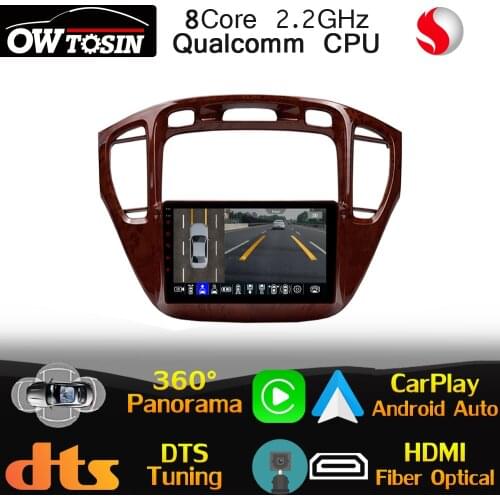 Qualcomm CPU Android Car Multimedia Player For Toyota Highlander 1 XU20 Kluger 2001-2007 Car Radio GPS 360 Camera DTS DSP Stereo