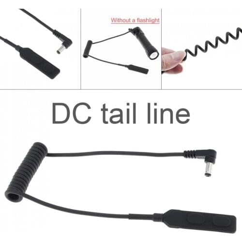 2 Buttons Remote Pressure Switch Controller for HT09/HT10/HT11/HT12 Professional Hunting Tactical Flashlight Rat Tail Switch