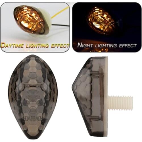 2 Pcs Super Bright Motorcycle Led Turn Signal Indicator Light Lamp Bulb Blinker Flashers For Honda CBR 600RR 1000RR 2004-2007 05