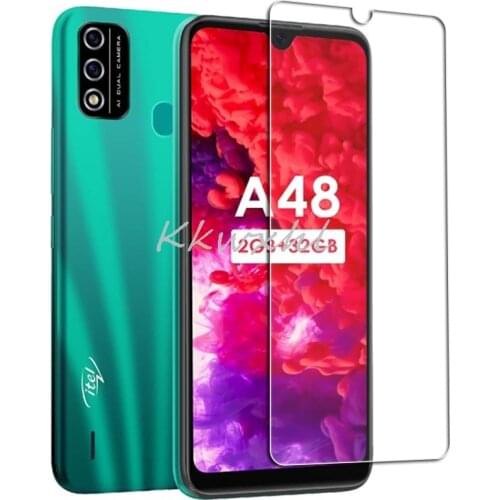 For Itel A48 Screen Protective Tempered Glass ON ItelA48 Protector Cover Film