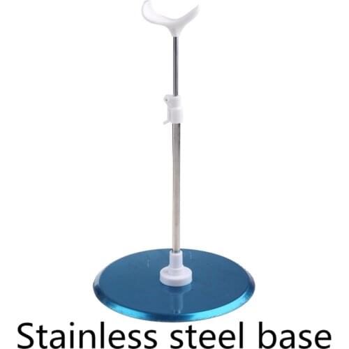 1pc Silver 1/3 1/4 Bjd dolls Display Stand Holder 60cm 50cm SD Bjd Dolls ACCess