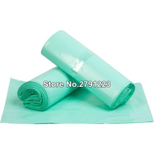 17*30cm Plastic Envelope Self-seal Adhesive Courier Storage Bags 100Pcs/Lot Light Pink/Green Color Poly Mailer Shipping Bags