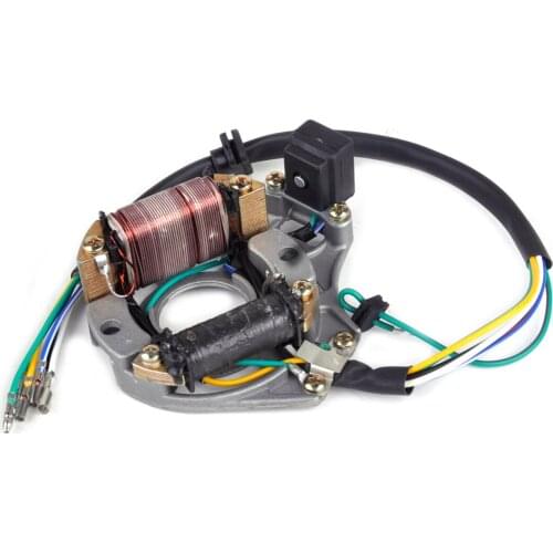 DWCX 38cm 2 Coil Ignition Stator Magneto Plate for Chinese 50cc 110cc 125cc ATV Quad TaoTao Buyang Coolsport Kazuma Sunl ROKETA