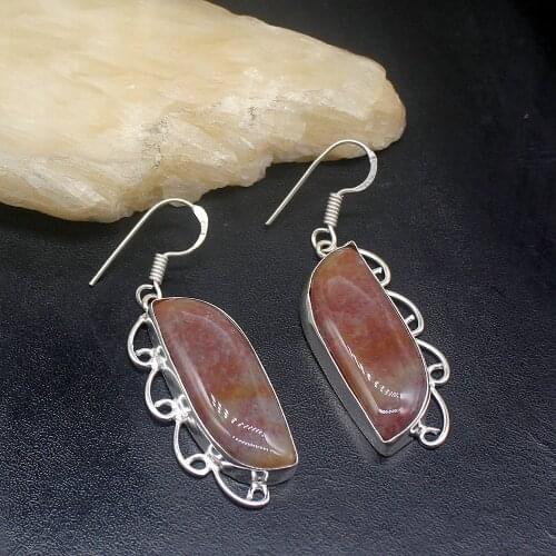 Gemstonefactory Big Promotion Unique 925 Silver Fashion Sea Sediment Hot Women Ladies Gifts Dangle Drop Earrings 20212312