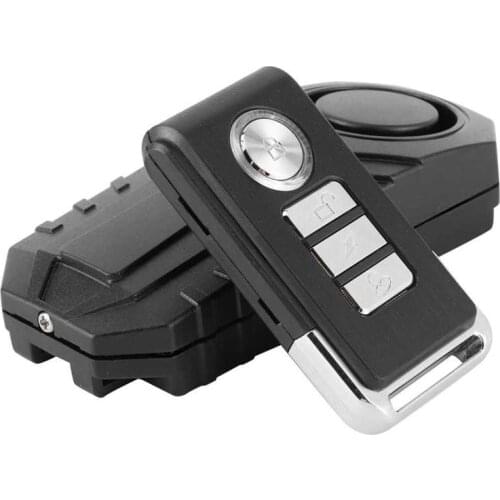 Burglar Alarm auto alarm Motorbike Anti‑Theft Alarm 113dB Remote Control Wireless Protective Vibration Security System auto