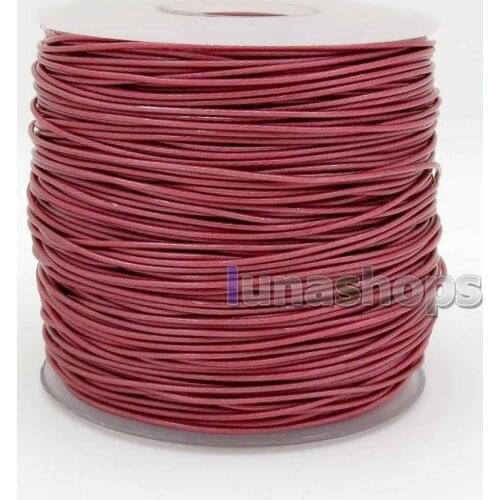 LN005968 Bean Red 7N Copper Silver Palladium Alloy 130*0.03mm Core OD:0.9mm Element Content Silver4%+Palladium0.5% + Copper